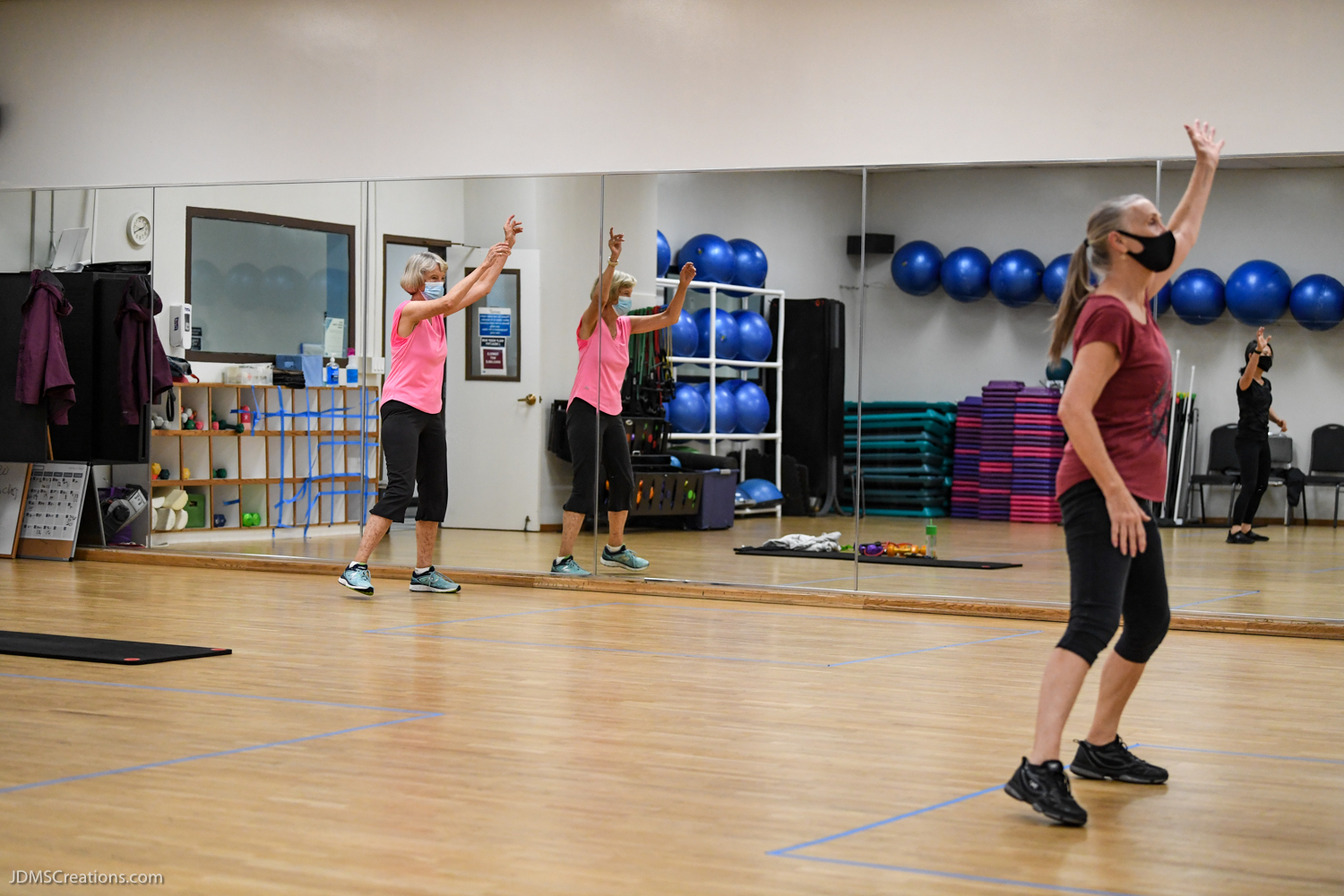 Stroum Jewish Community Center Fitness Senior Cardio Fit Aug. 21